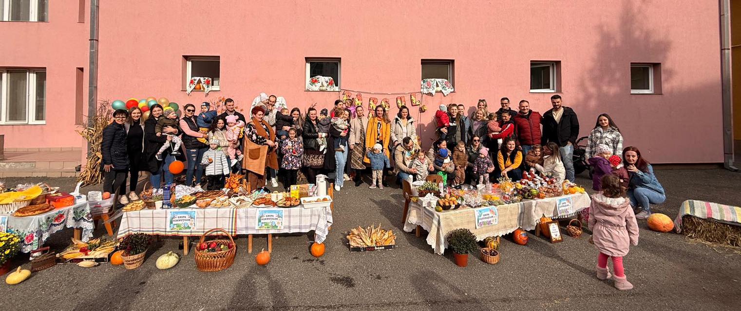 EVENIMENT. Creșele din Satu Mare se umplu de culorile toamnei și veselie