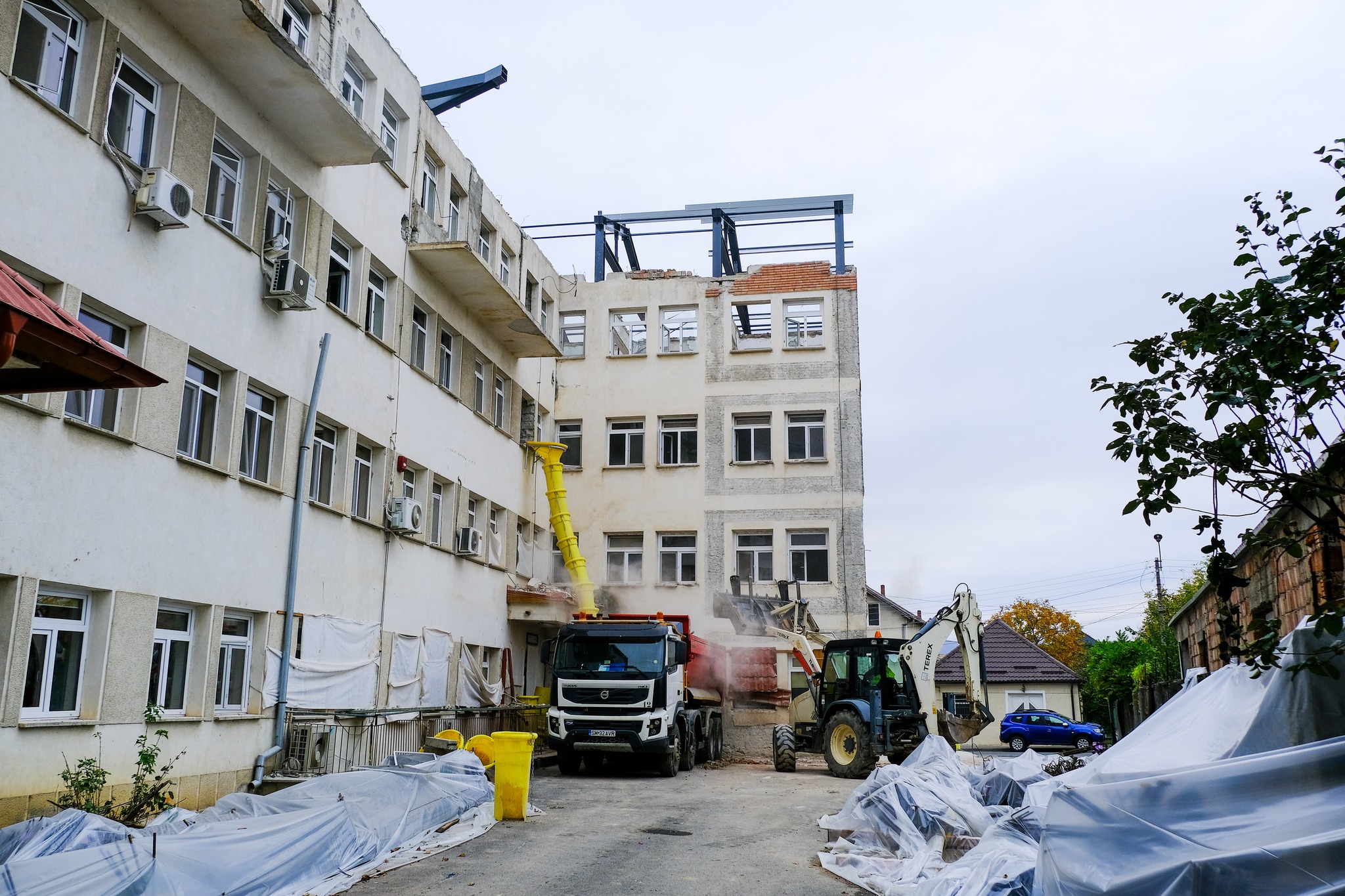 MODERNIZARE Spitalul Orășenesc Negrești-Oaș, în plin proces de transformare