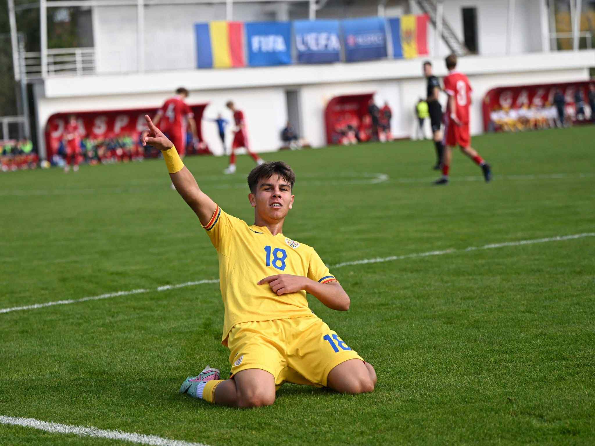 Sătmăreanul Ianis Puți, la primul gol  pentru România