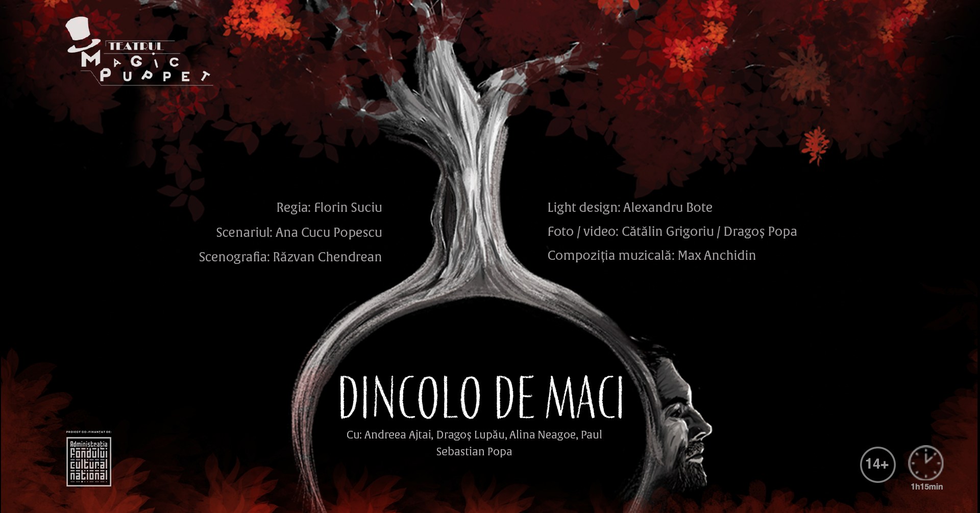 TEATRU. „Dincolo de maci” – un spectacol vizual și sonor ce transcende realitatea