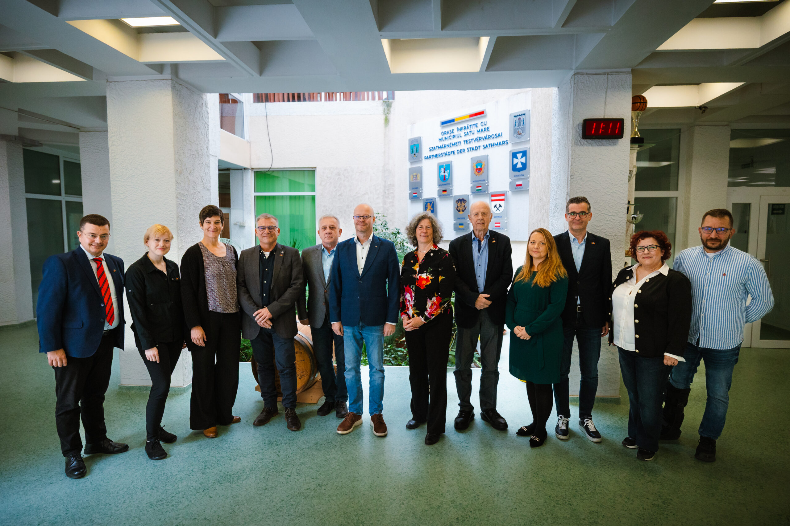O delegație din orașul înfrățit Wolfenbüttel, în vizită la Satu Mare
