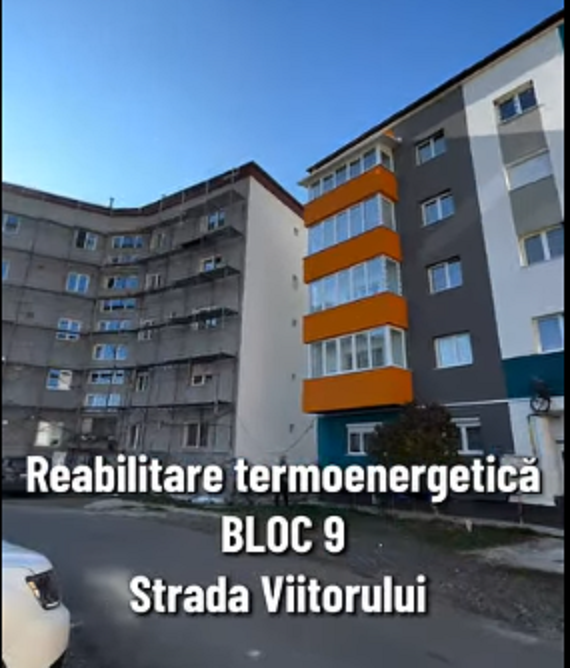 REABILITARE. Blocul 9 de pe strada Viitorului din Ardud, în fază avansată de renovare termoenergetică