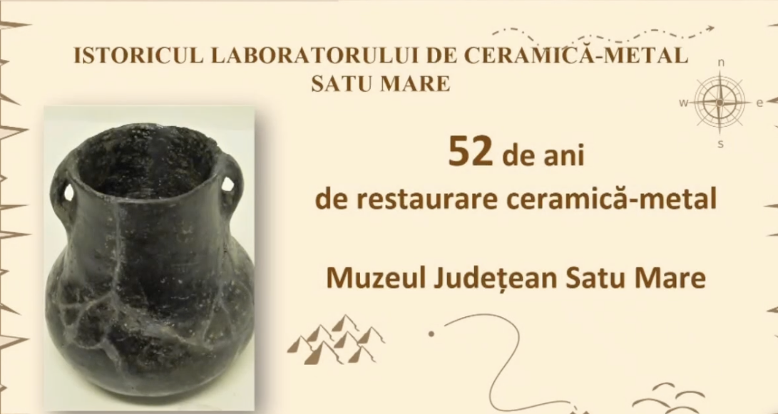 Laboratorul de Restaurare Ceramică–Metal din Satu Mare marchează 50 de ani de activitate