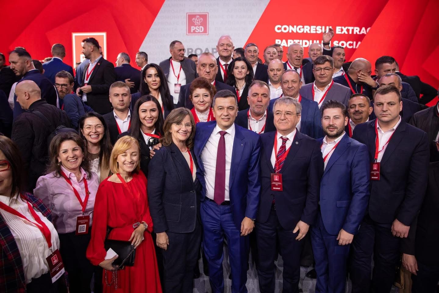 FOTO. Social Democrații sătmăreni prezenți la Congresul Extraordinar al PSD - „Uniți pentru români. Puternici, doar împreună!”