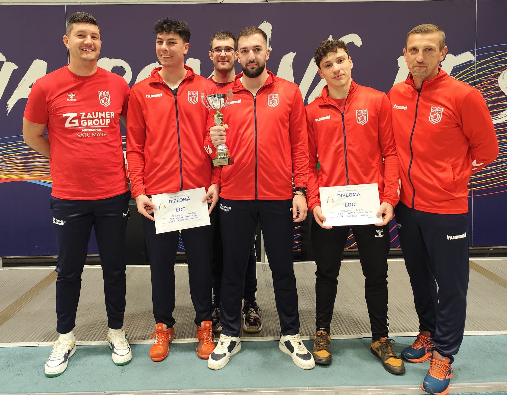 CSM Olimpia a dominat Cupa României la spadă!  Adrian Dabija face dubla: după titlul național, a cucerit și cupa iar sătmărenii au cucerit trofeul și în concursul pe echipe