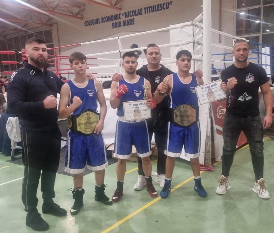 Gală perfectă pentru pugiliștii careieni: 4 meciuri, 4 victorii