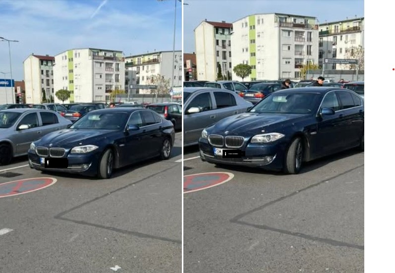 Cronica Parcărilor Sătmărene: Șoferul de BMW care n-a suportat distanța