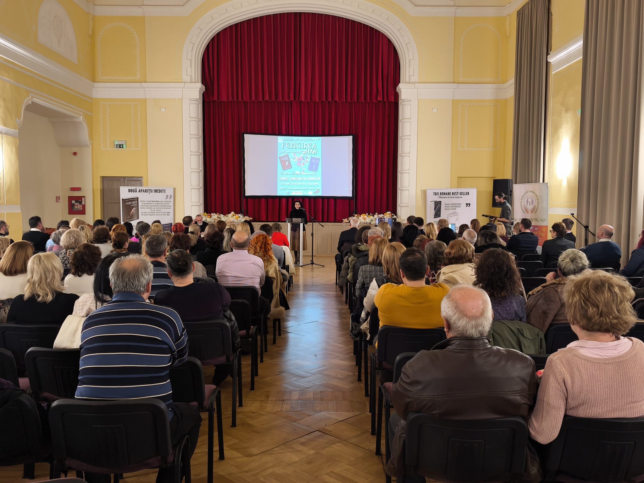REVELAŢIE. Prelegerea „Fericirea Altfel”, o întâlnire memorabilă cu scriitorul apologet Cornel Constantin Ciomâzgă la Satu Mare