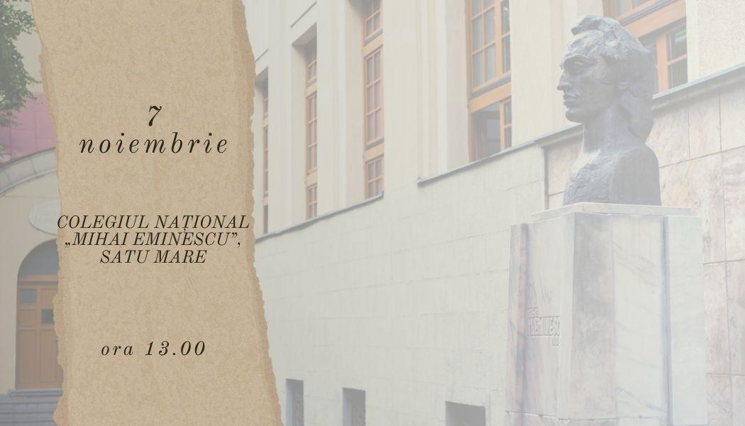 Colegiul Național „Mihai Eminescu” Satu Mare aduce un omagiu profesorului Ioan Boț