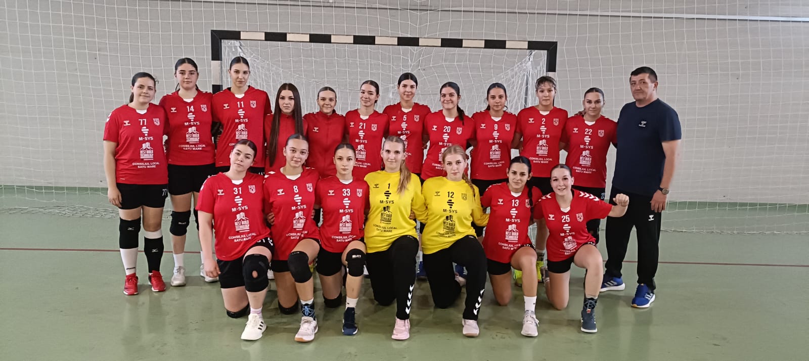 Handbal junioare:  Două ”calde” și una ”rece”  pentru echipele de la CSM Olimpia Satu Mare