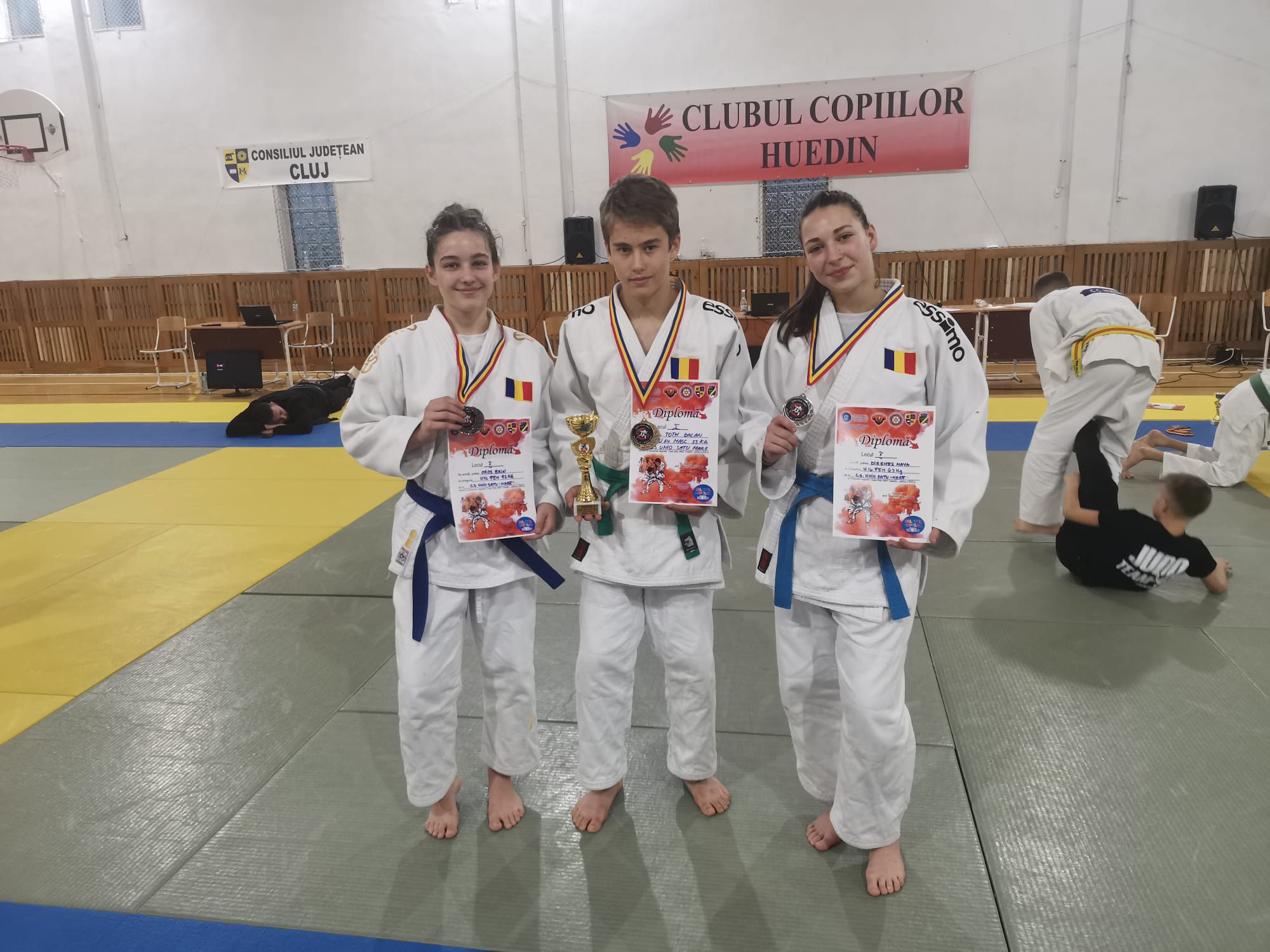 Tóth Zalán, aur la Cupa Judo Club 1983 de la  Huedin