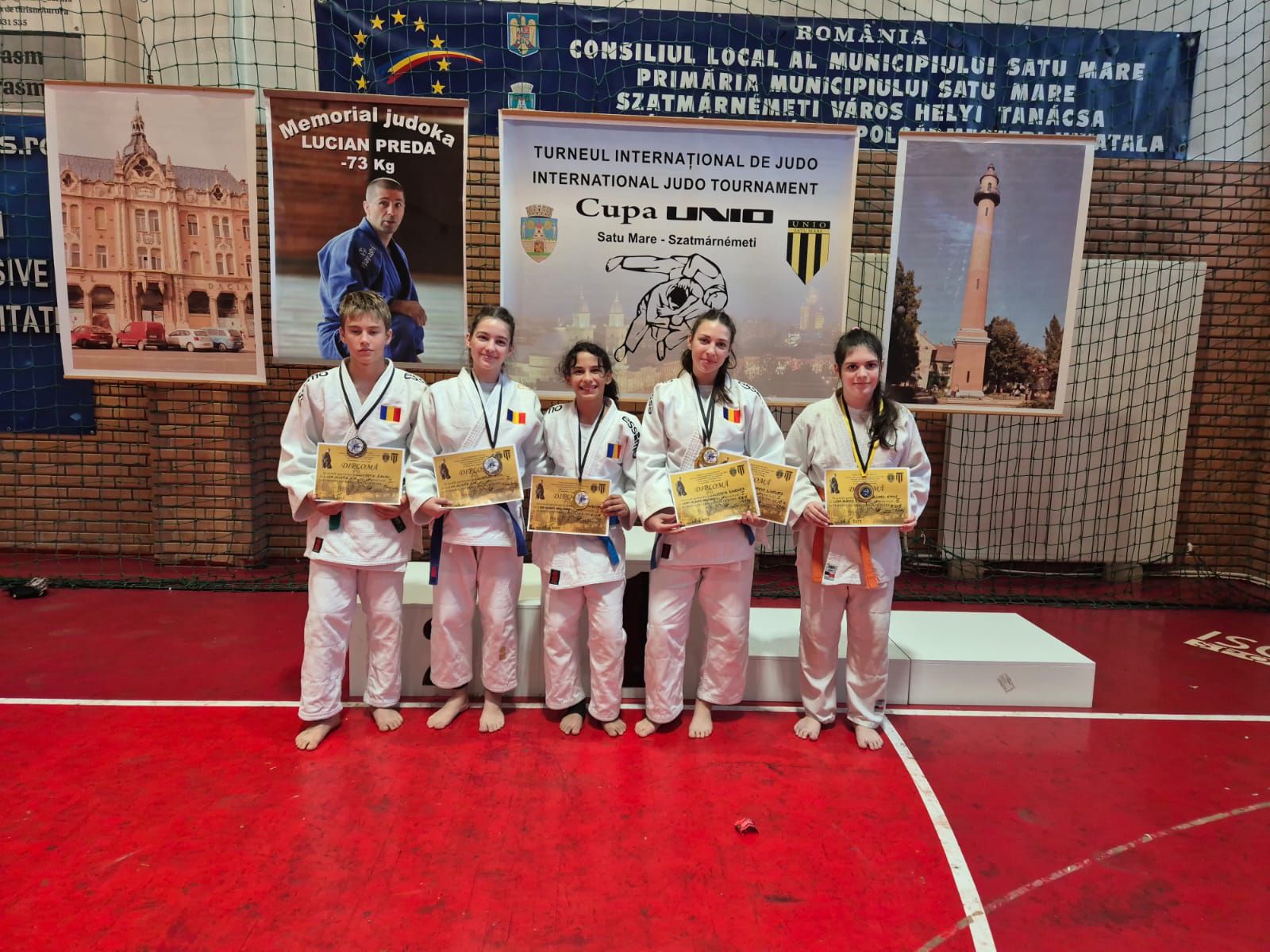 Peste 300 de judoka din patru țări  la Cupa Unio 2025