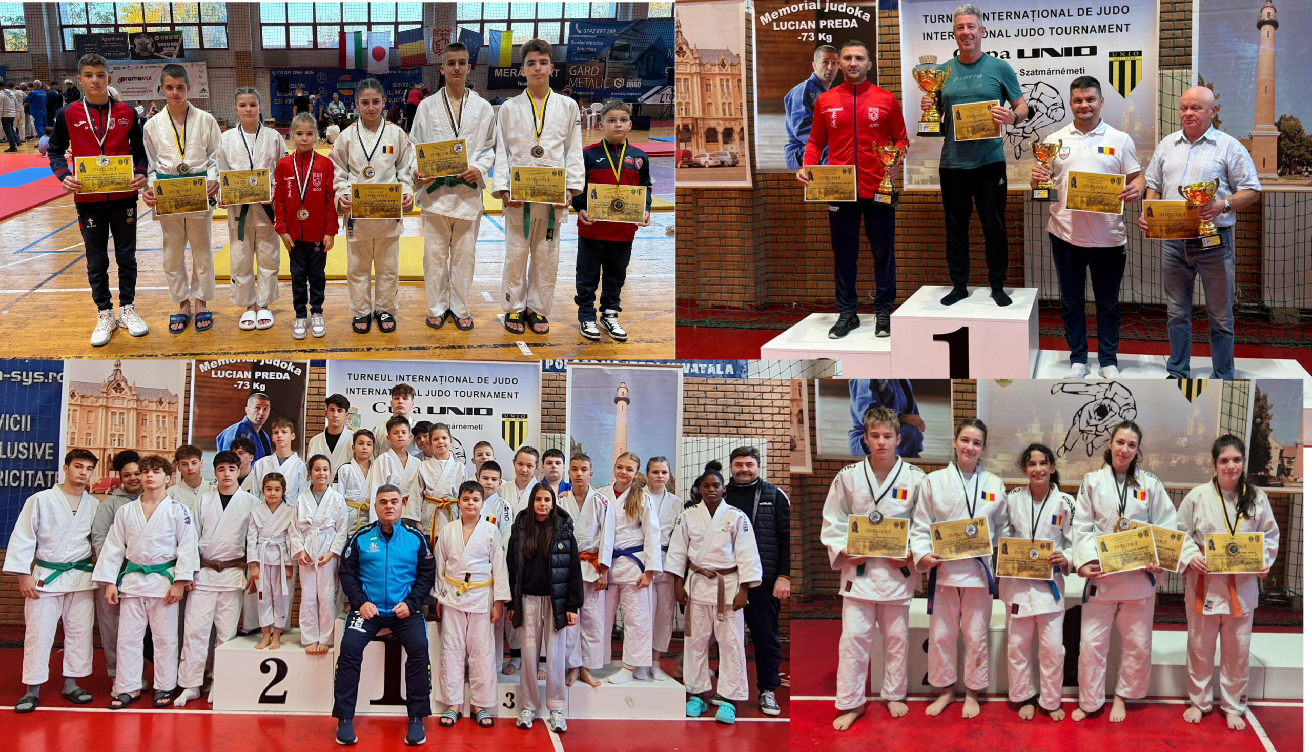 CSM Olimpia a încheiat pe locul trei la Cupa Unio