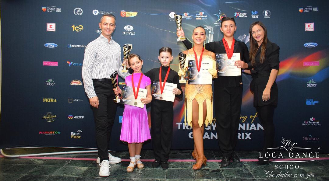 Rezultate remarcabile pentru Loga Dance School în luna octombrie