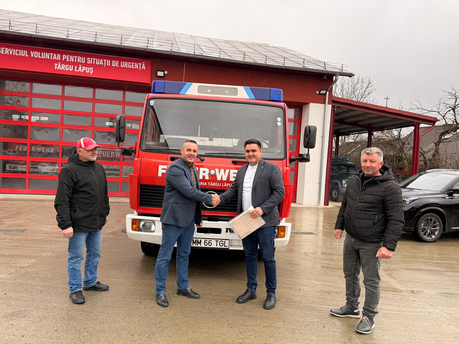 Autospecială de intervenție pentru comuna Medieșu Aurit