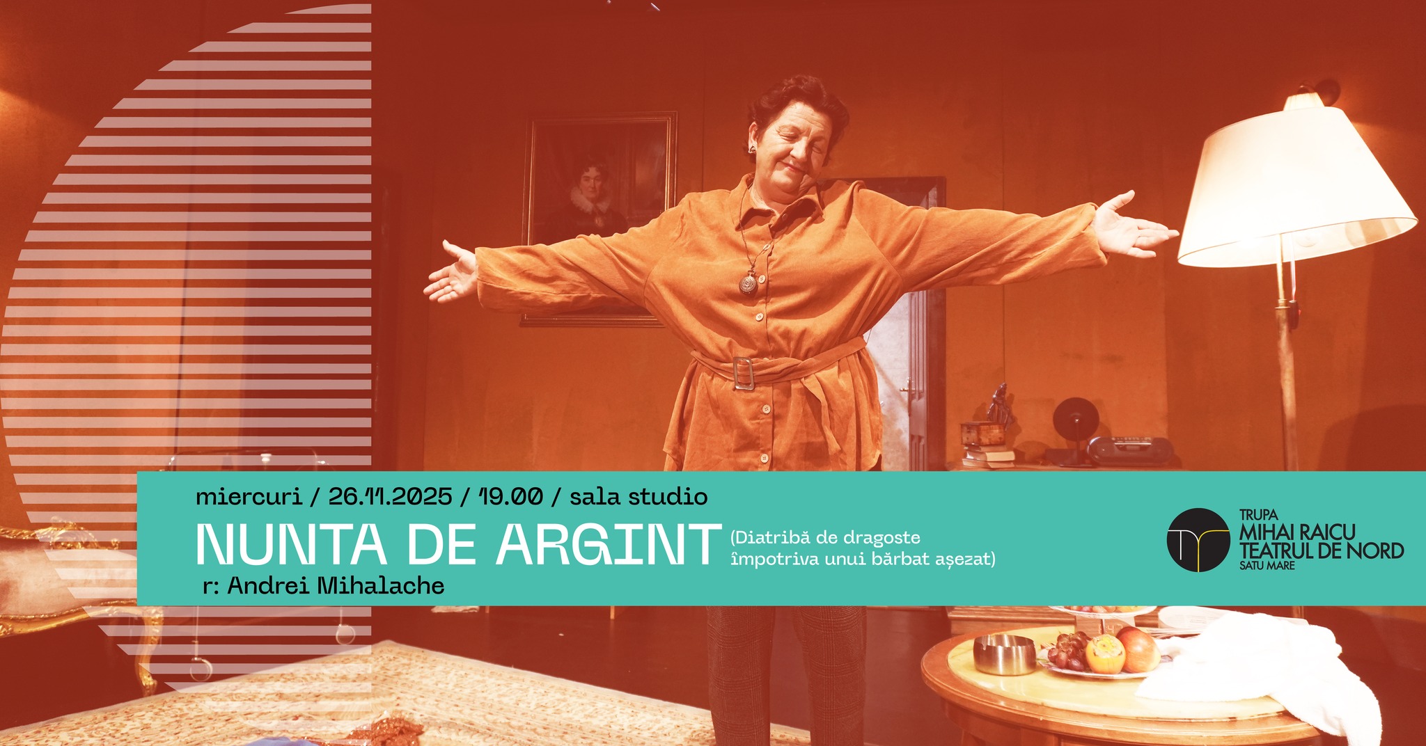 TEATRU „Nunta de argint”, un spectacol emoționant pe scena Teatrului de Nord