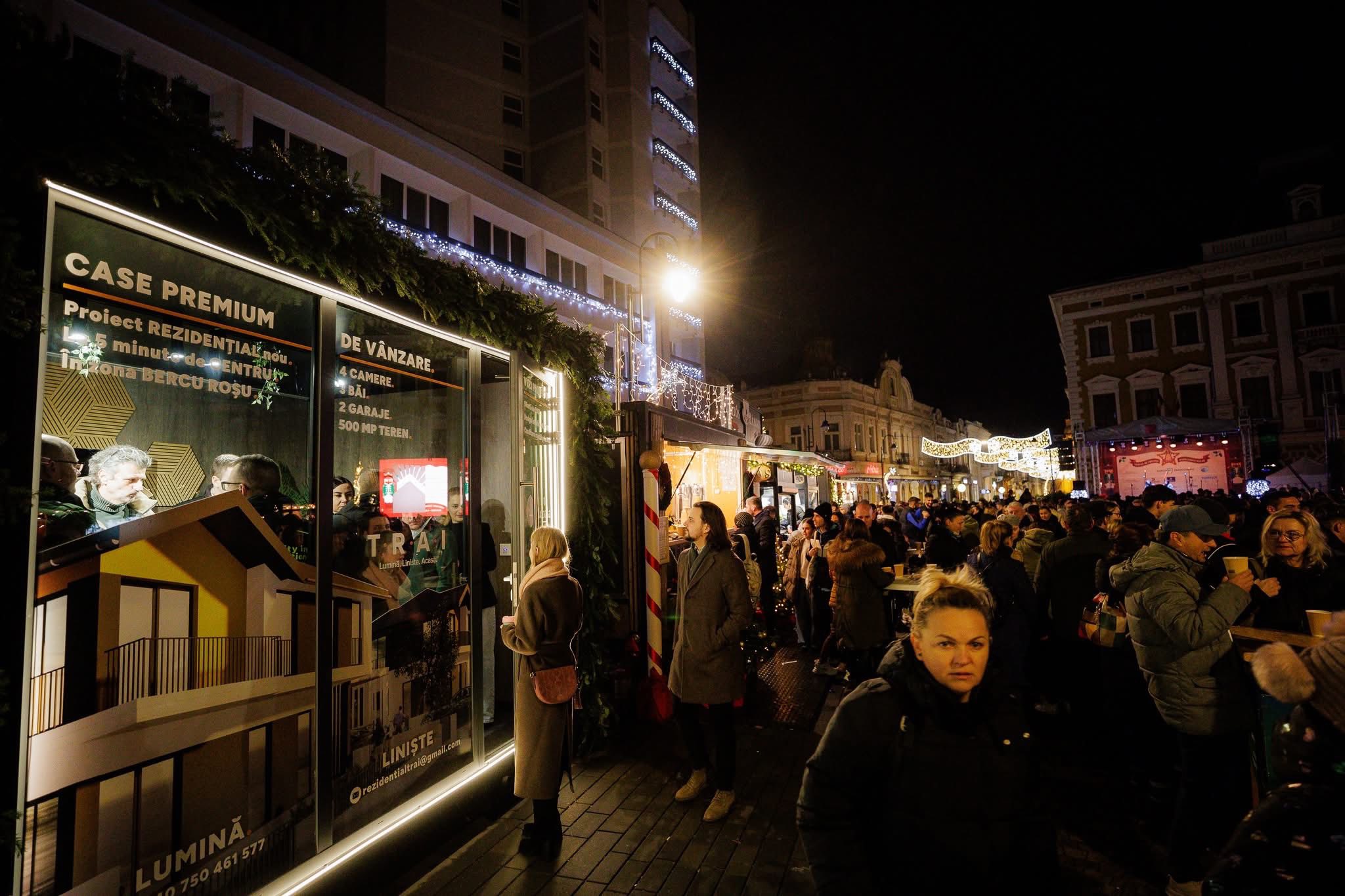 TRAI Rezidențial anunță deschiderea biroului de prezentare în cadrul Târgului de Crăciun