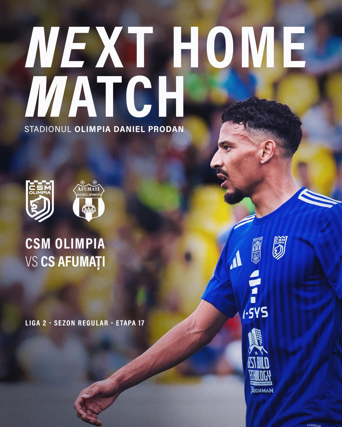 Liga a 2-a: CSM OLIMPIA SATU MARE – CS AFUMAȚI, sâmbătă, ora 11:00: Ultimul meci al anului poate aduce prima victorie, acasă