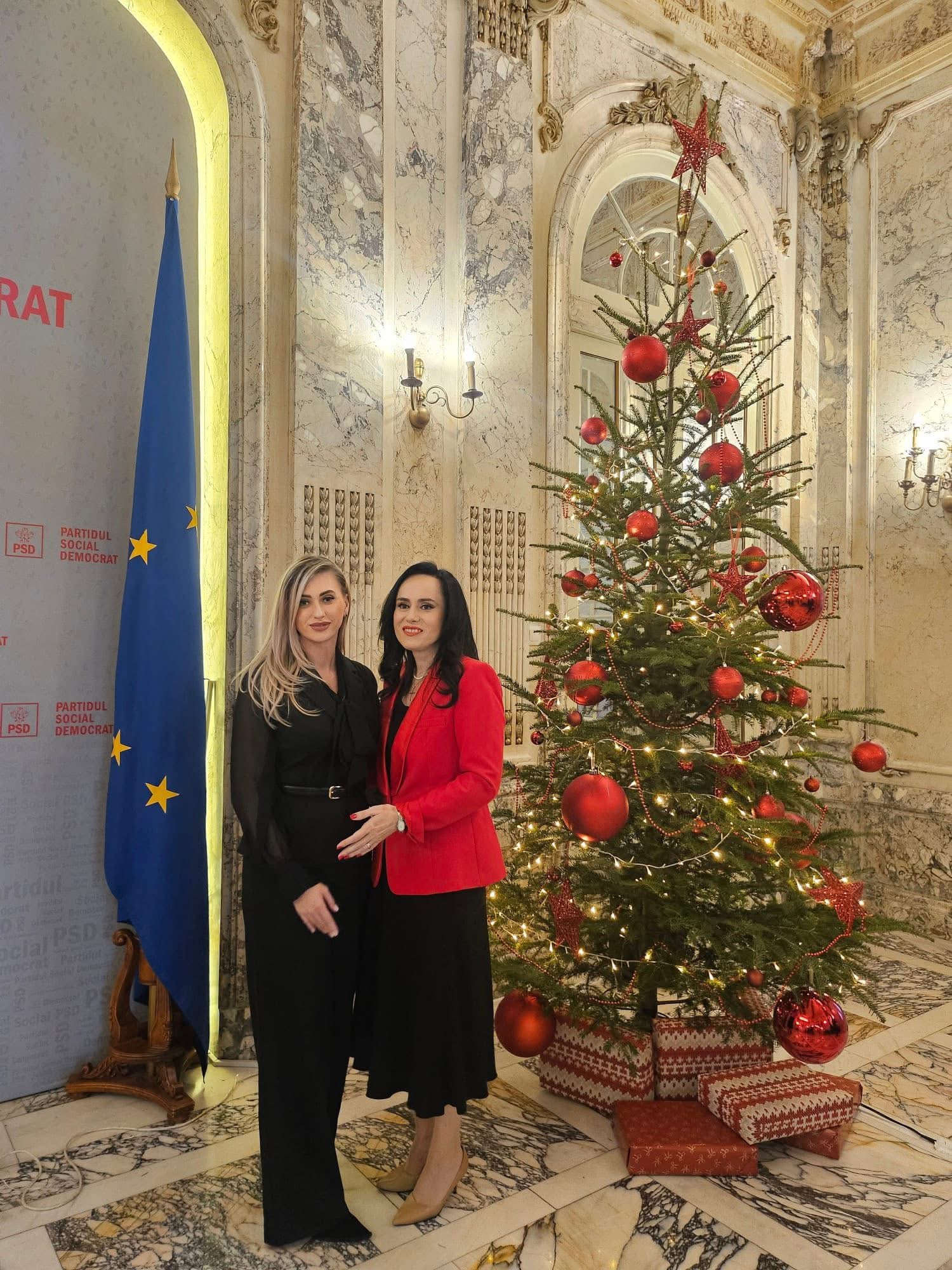 Vicepreședintele Consiliului Județean, Roxana Petca, alături de femeile din OFSD România, pentru o administrație responsabilă