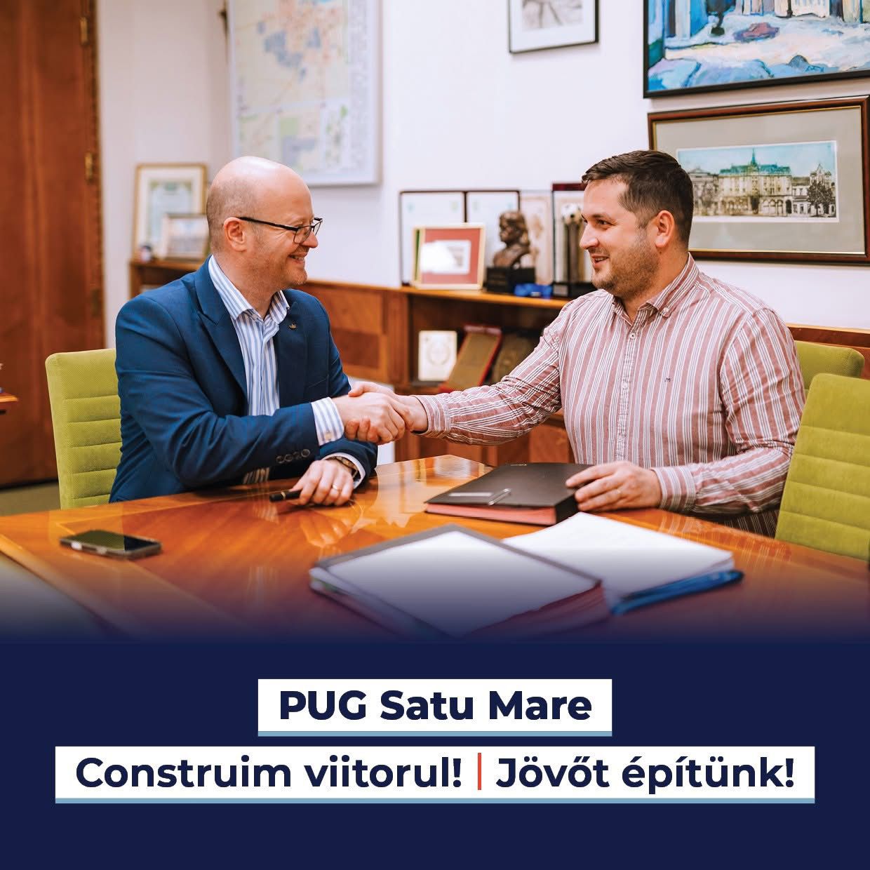 Orașul intră într-o nouă etapă de dezvoltare: a fost semnat contractul pentru noul PUG