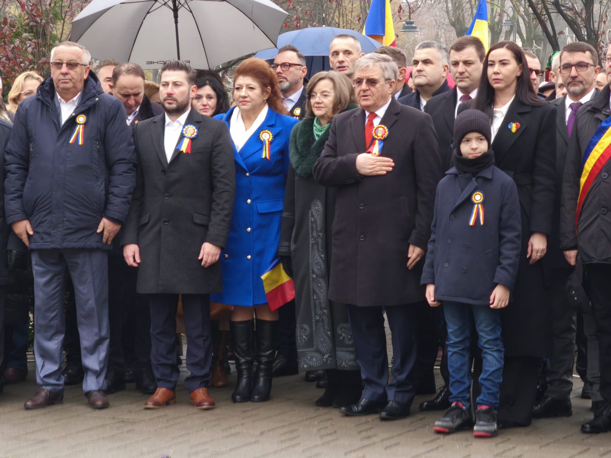 FOTO. ZIUA NAȚIONALĂ A ROMÂNIEI LA SATU MARE. Momente de omagiu în Piața Libertății