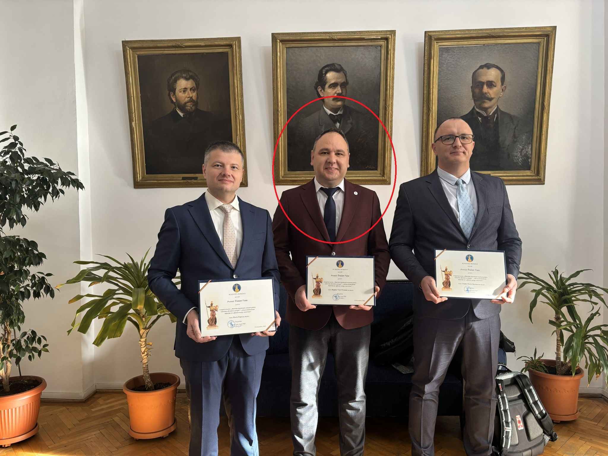 Sătmăreanul Bogdan Viorel Neamțu, distins cu Premiul „Traian Vuia” al Academiei Române