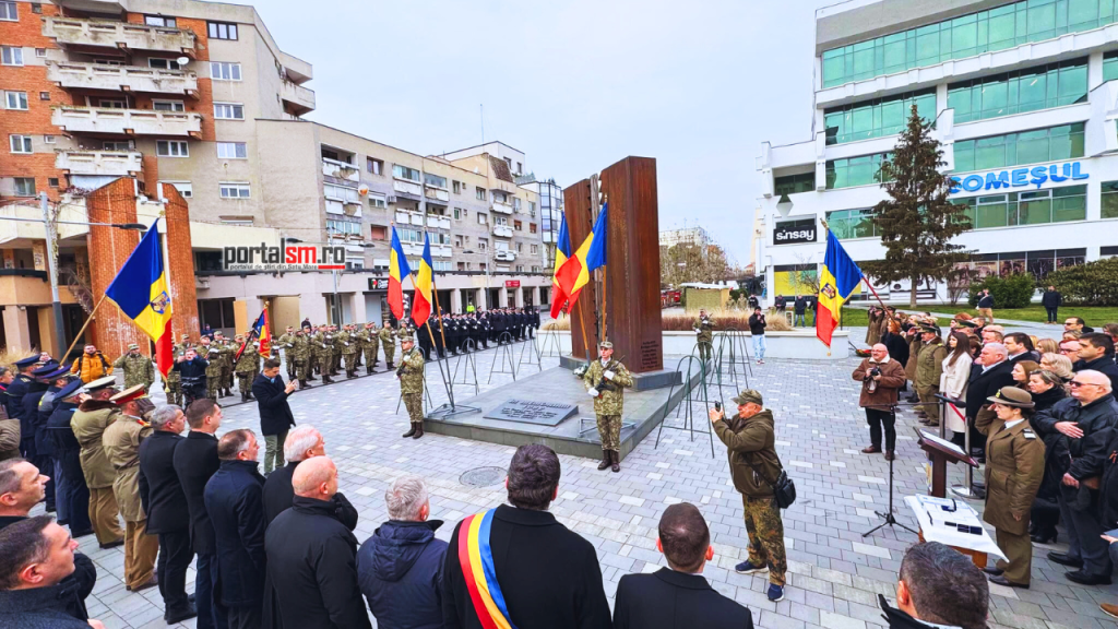 MEMORIE. Satu Mare își cinstește eroii Revoluției din Decembrie 1989