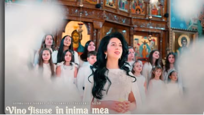 VIDEO. LUMINĂ. Colindul care deschide porți de cer la Satu Mare - darul Georgianei Gordea și al copiilor Geso