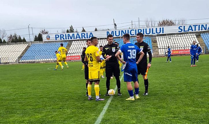 Liga a 2-a: De-o repriză ...speranțe! CSM Slatina- CSM Olimpia 3-1 ( 1-1)