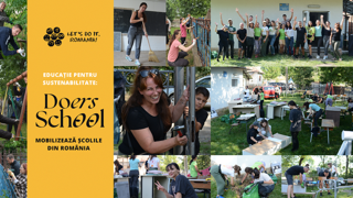 13 județe, 20 de școli și peste 4.000 de elevi:  Doers School pune educația pentru sustenabilitate în mișcare
