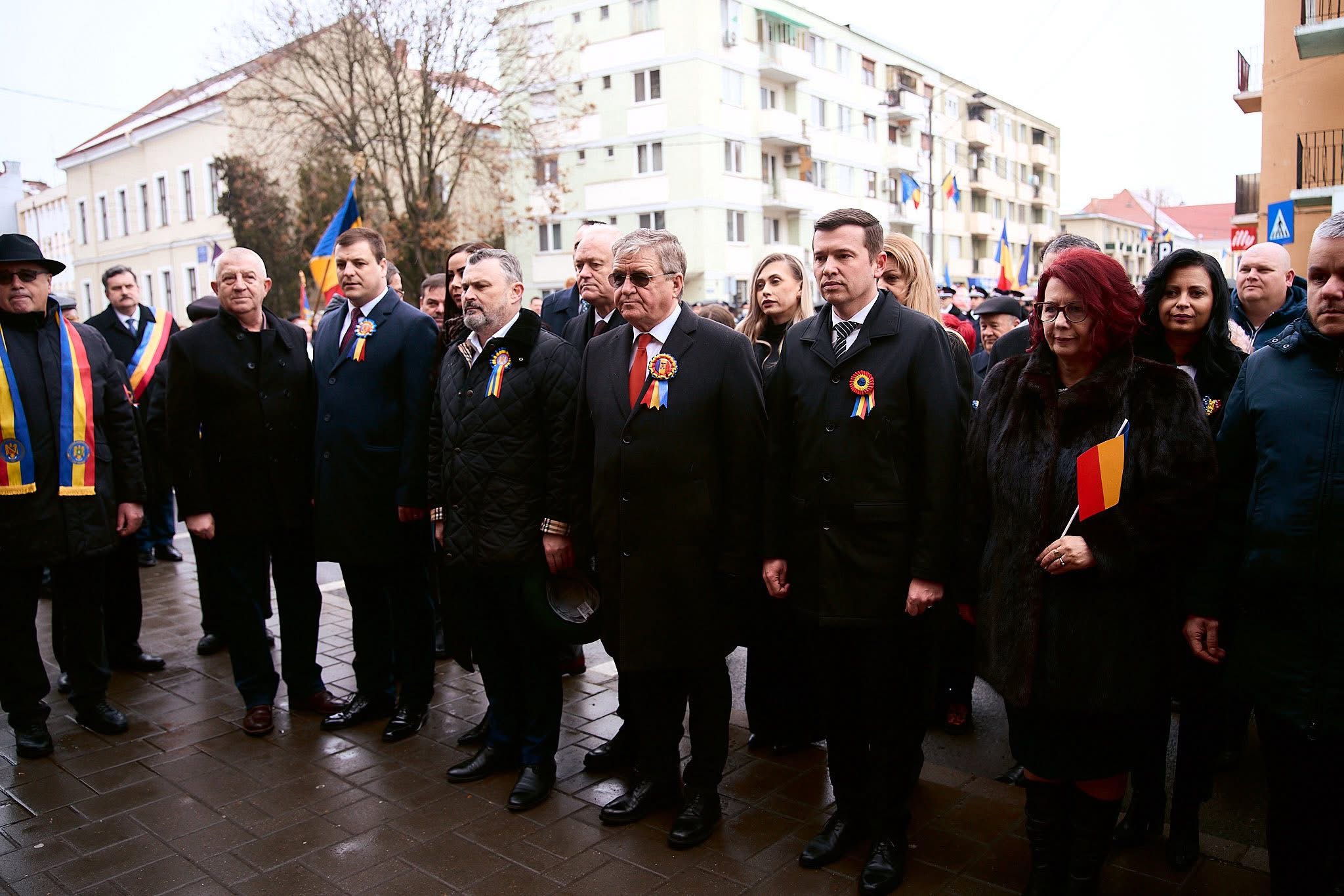 PSD Satu Mare a participat la manifestările organizate cu prilejul Zilei Unirii Principatelor Române