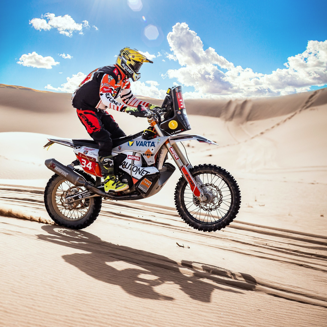 SuperMani Gyenes, din nou o lecție de voință la Dakar 2026