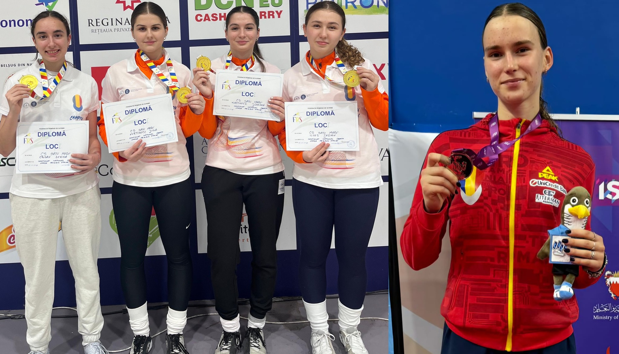 Kurtinecz Johanna, dublu medaliată la Novi Sad și lider autoritar în clasamentul național