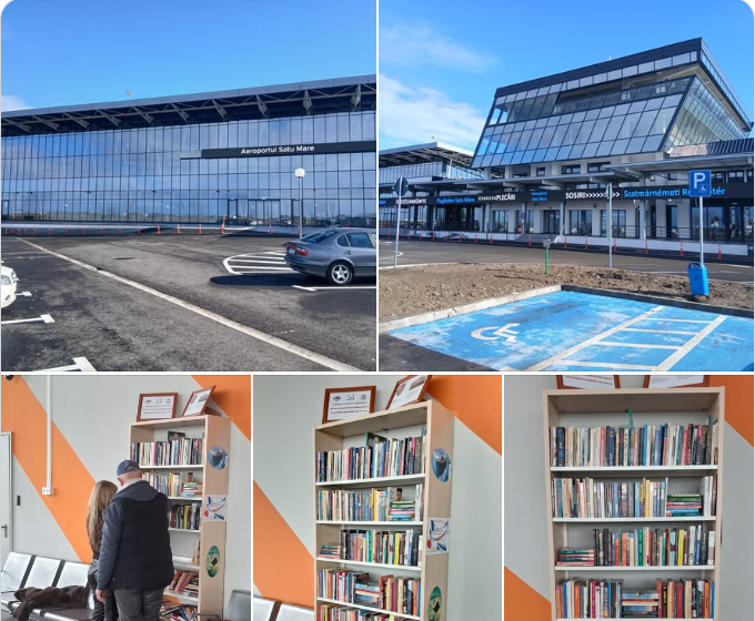 LECTURĂ Cărțile și călătoriile, o combinație perfectă la Aeroportul Internațional Satu Mare