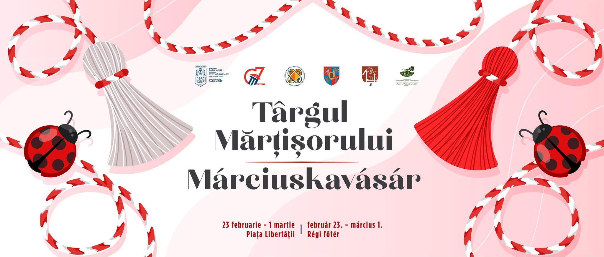 Târgul de Mărțișor revine în Piața Libertății, între 23 februarie și 1 martie