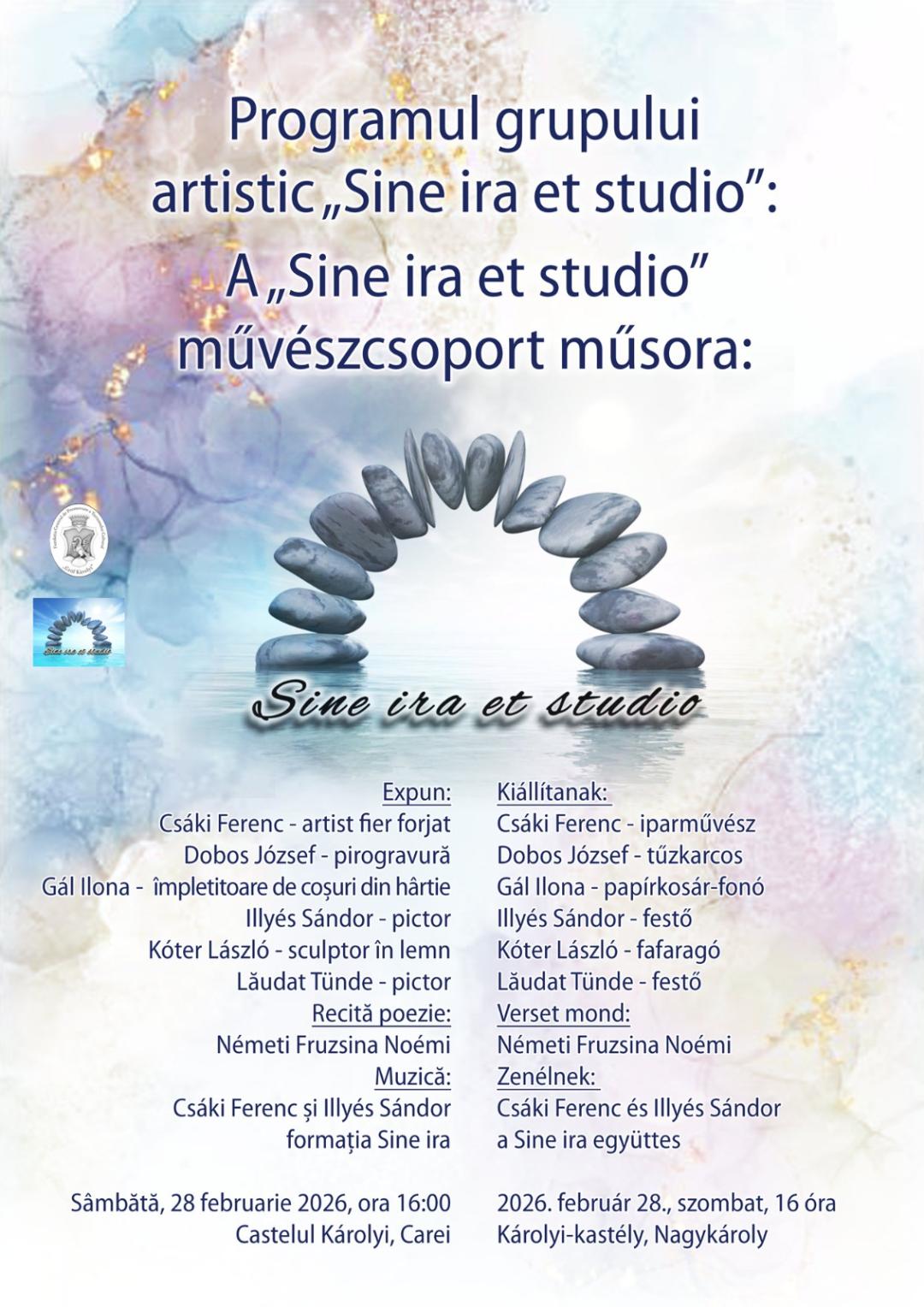 Grupul artistic „Sine ira et studio” – un proiect cultural independent, în plină dezvoltare