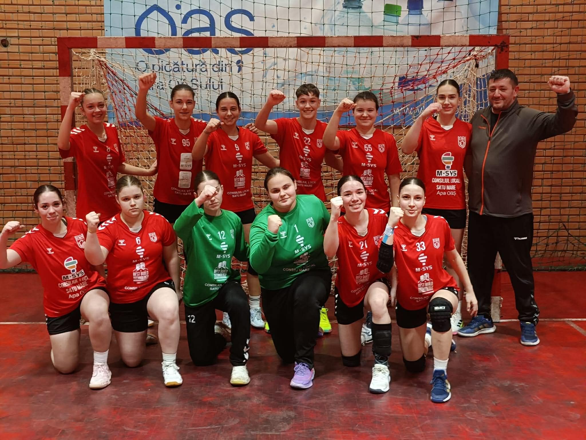 Victorie importantă pentru fetele  lui Ciprian Mărieș