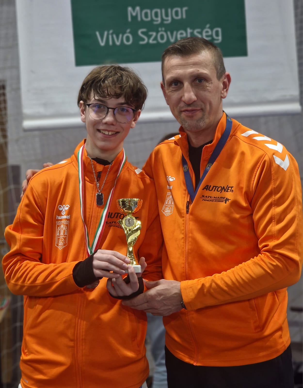 Spadasinul Teodor Gurza, medalie de bronz la Balatonfüred