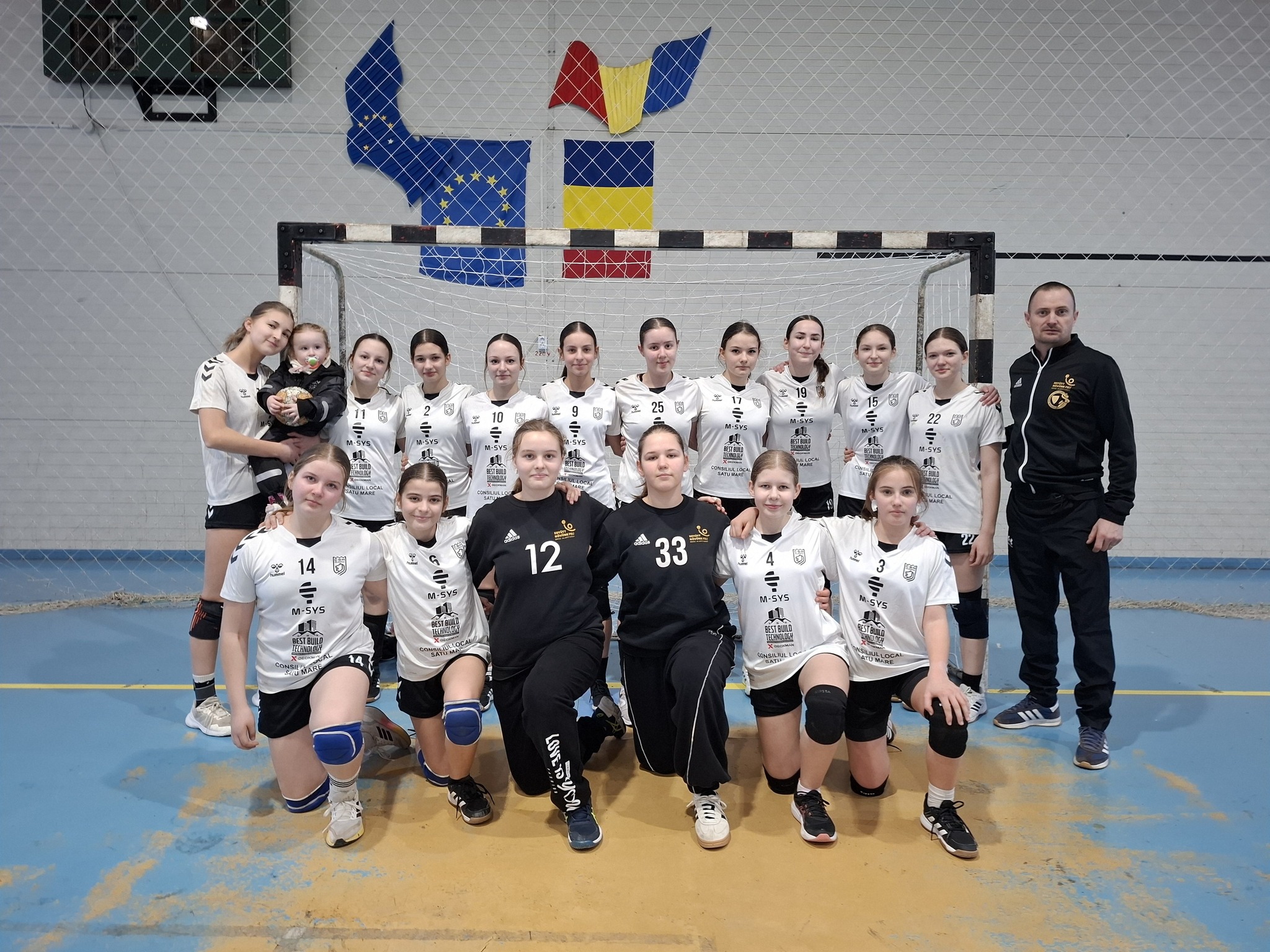 Victorie clară pentru junioarele de la CSM Olimpia