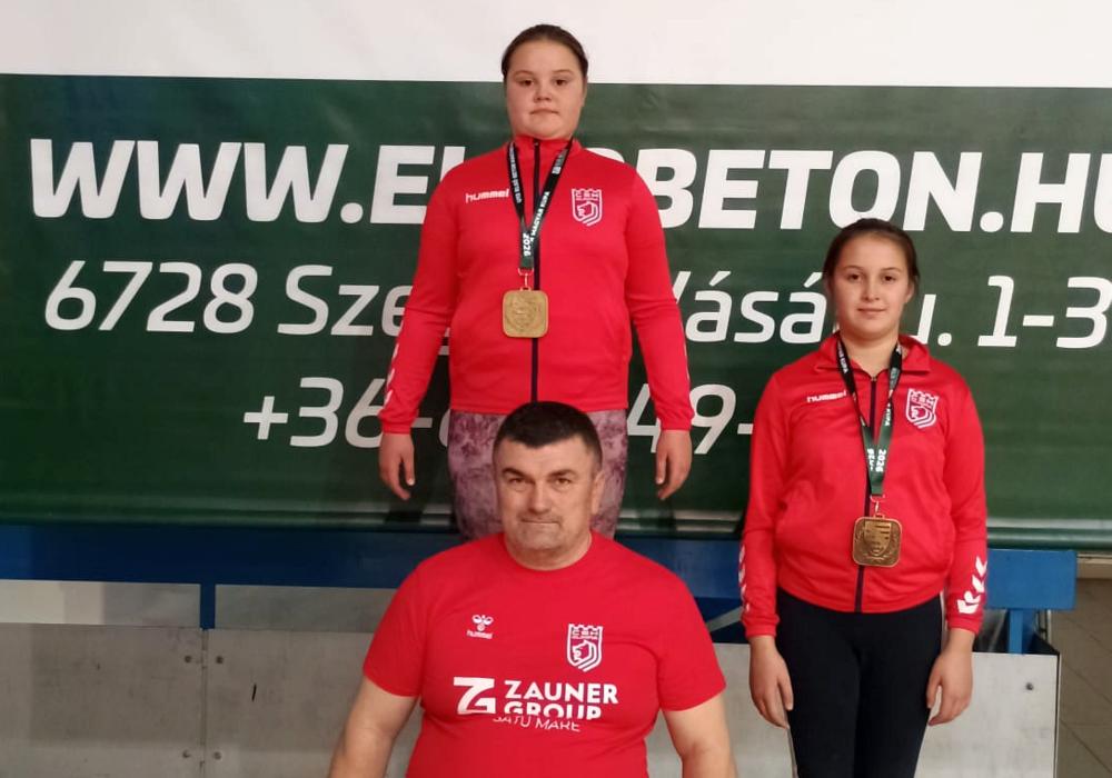 Surorile Diószegi au urcat pe podium la Szeged