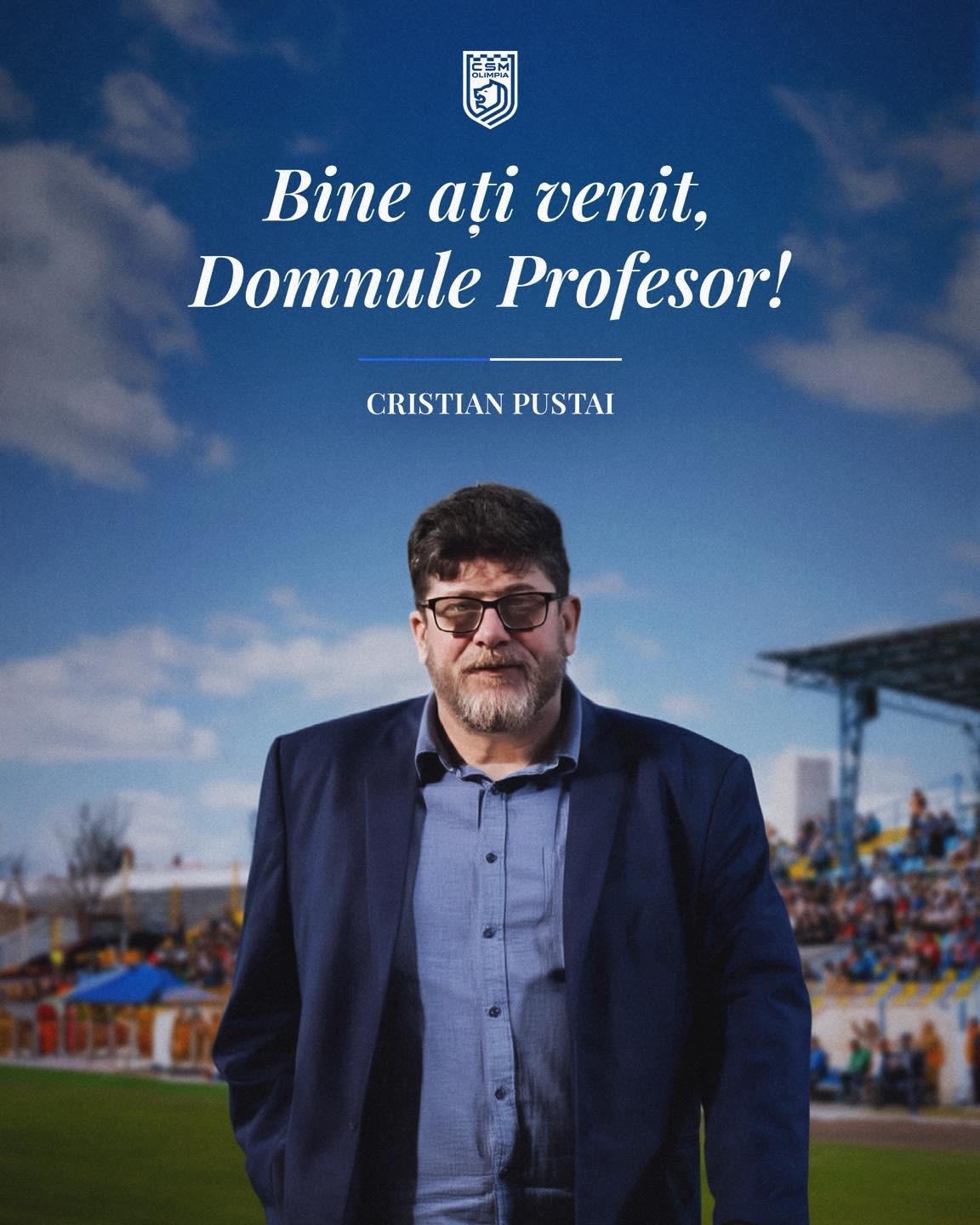 „Profesorul” a ajuns la Satu Mare!  Cristian Pustai, noul antrenor al CSM Olimpia înainte de startul play-out-ului din Liga 2