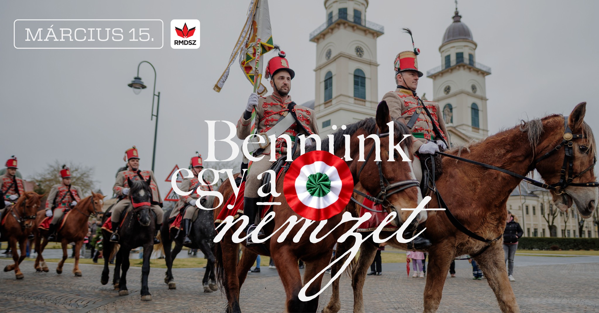 COMEMORARE. Procesiune, husari și depuneri de coroane la Satu Mare de Ziua maghiarilor de pretutindeni