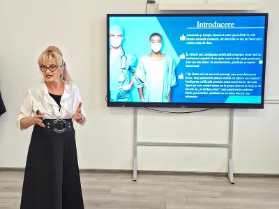 Open Day la Facultatea de Medicină a UVVG Arad: „Beneficiile utilizării Inteligenței Artificiale în Anestezie și Terapie Intensivă”