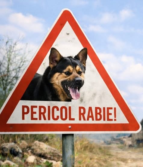 Caz de rabie identificat la un câine din localitatea Turț