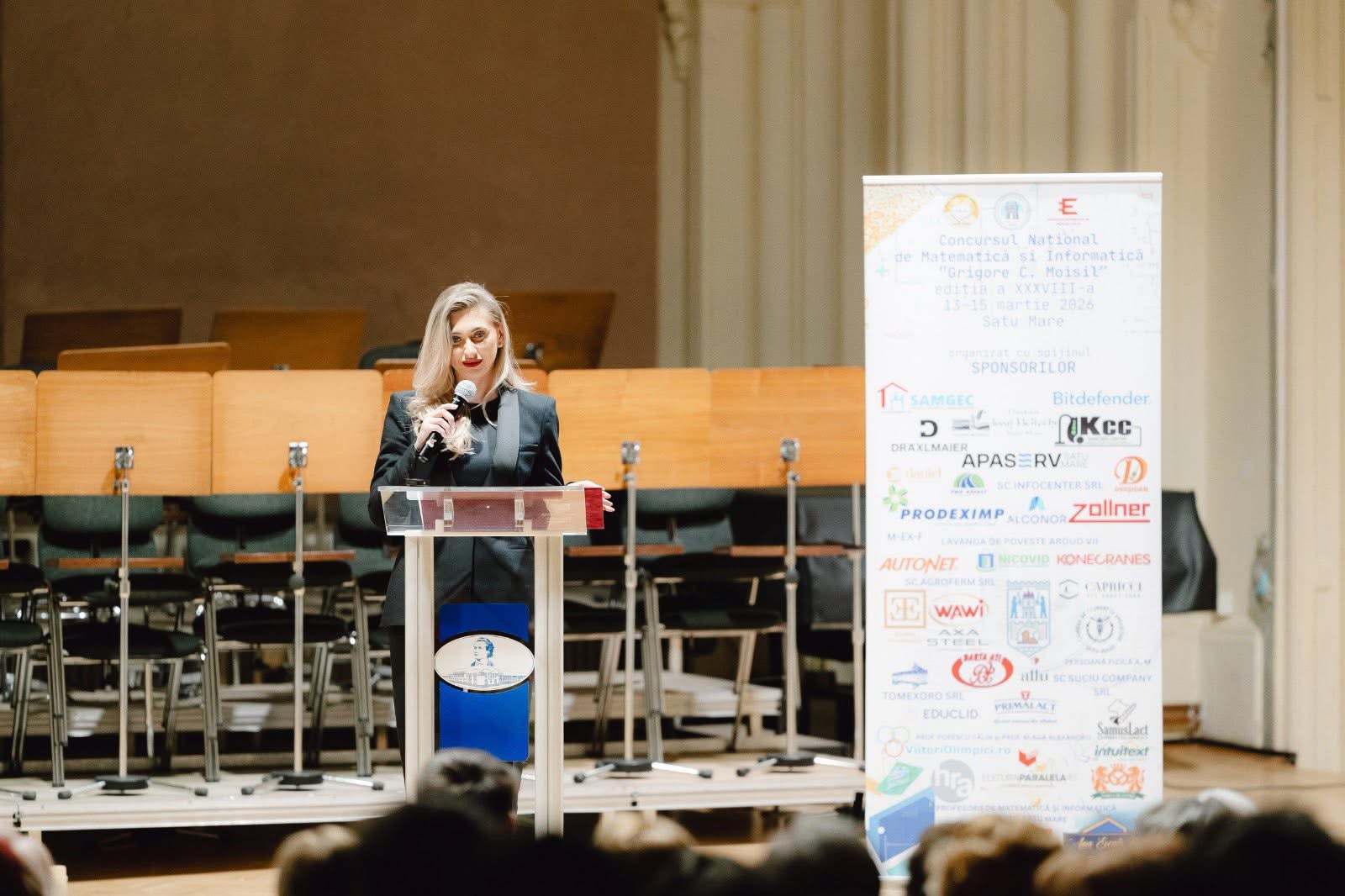 Mesaj de susținere pentru participanții la Concursul Național „Grigore C. Moisil”, transmis de vicepreședintele CJ Satu Mare, Roxana Petca