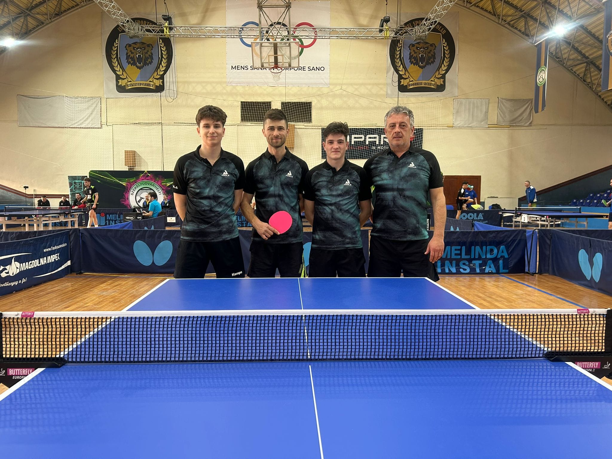 Tenis de masă: ACS Armand Supur, performanță remarcabilă la Campionatul Național pe echipe