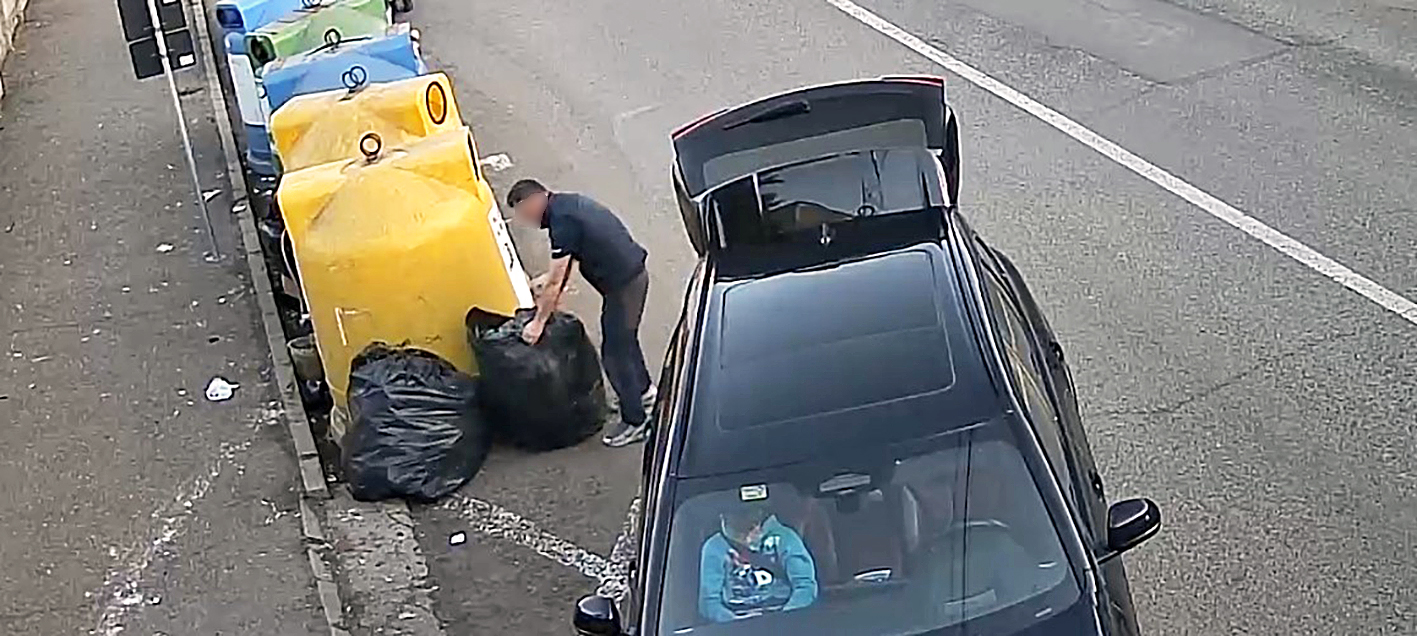 CURĂȚENIE Monitorizare video la punctele de colectare a deșeurilor din Satu Mare