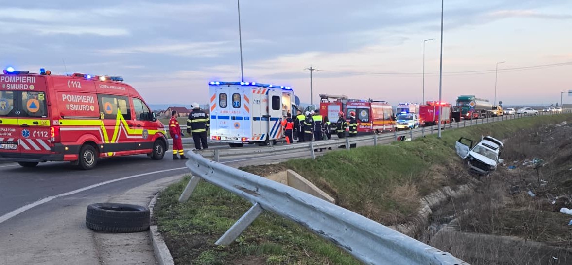 FOTO. ACCIDENT MORTAL. Șoferul vinovat și decedat nu avea permis
