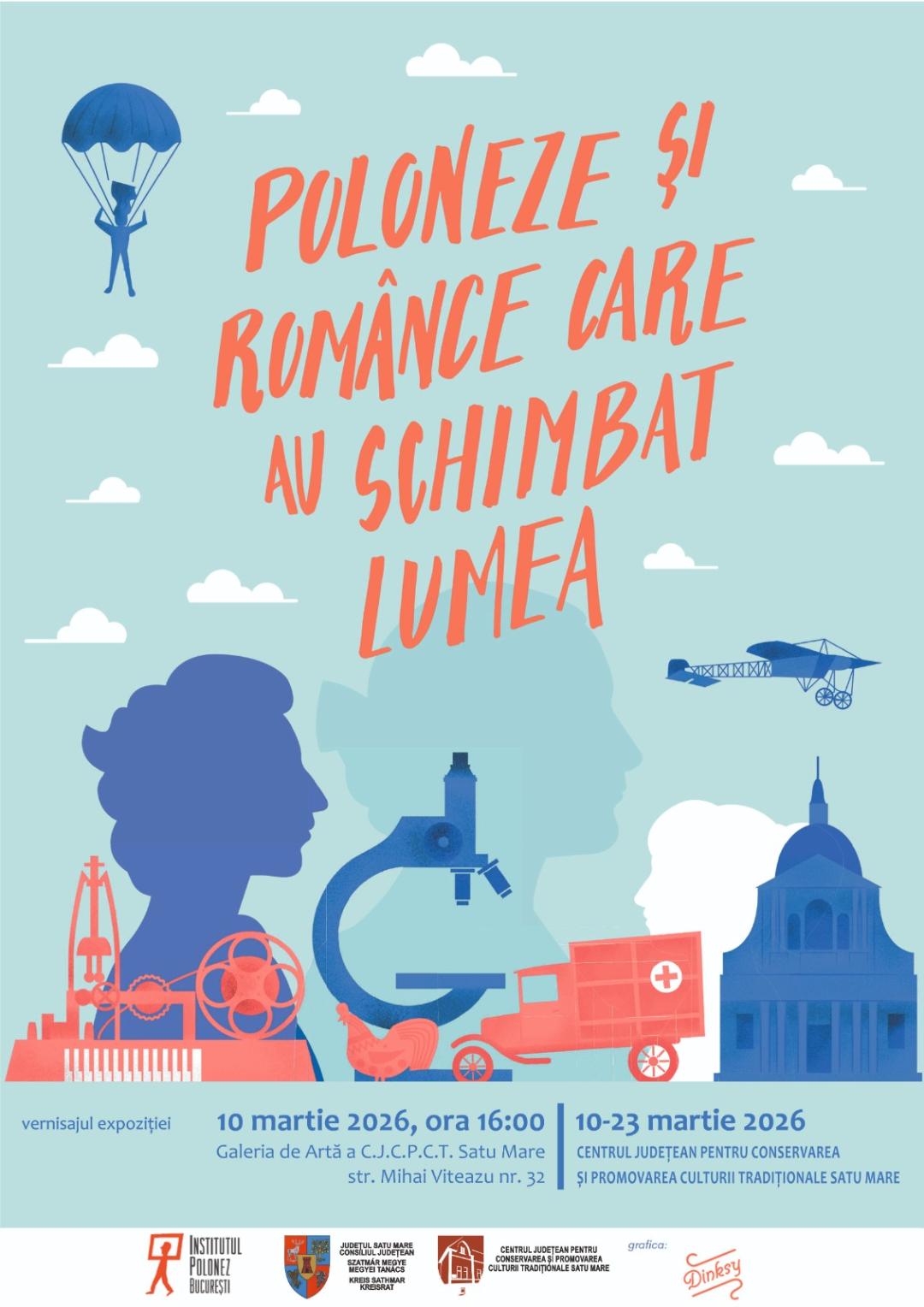 De Ziua Internațională a Femeii, româncele și polonezele care au schimbat lumea, omagiate la Centrul de Creație