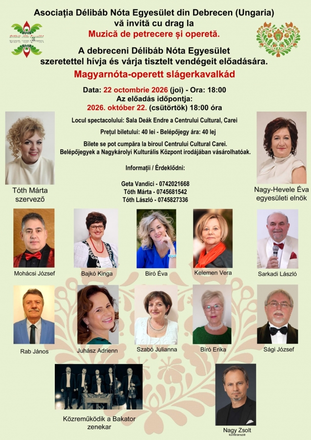 Muzică de petrecere și operetă